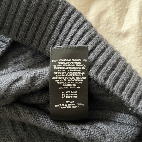 Aritzia TNA Cashwool “Percy” sweater - Picture 5 of 5